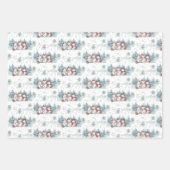 Envelopper le papier dans un ensemble de trois feu (Devant)