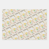 Envelopper les feuilles de papier appy Anniversair (Devant)