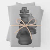 Envelopper les feuilles de papier Échecs (En situation)