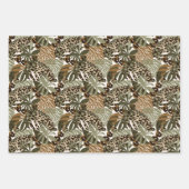 Envelopper les feuilles de papier-Empreinte de léo (Devant 2)