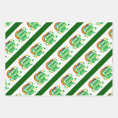 Envelopper les feuilles de papier Joyeux anniversa (Devant 3)