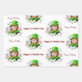 Envelopper les feuilles de papier Joyeux anniversa (Devant 2)