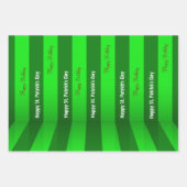 Envelopper les feuilles de papier Joyeux anniversa (Devant)