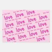 Envelopper les feuilles de papier L'amour de Valen (Devant 2)