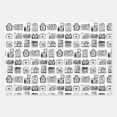 Envelopper les feuilles de papier - "Sourires" tou (Devant 2)