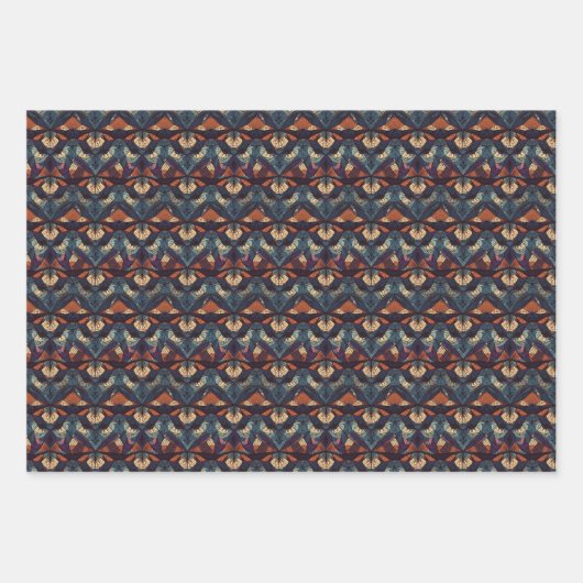 Envelopper les feuilles plates de papier (Devant 2)