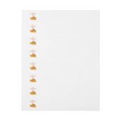 Envelopper Thanksgiving autour du Étiquette (Feuille)