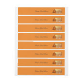 Envelopper Thanksgiving autour du Étiquette (Feuille)