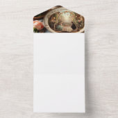 Enveloppes de mariage élégantes & modèles de carte (À l'intérieur)