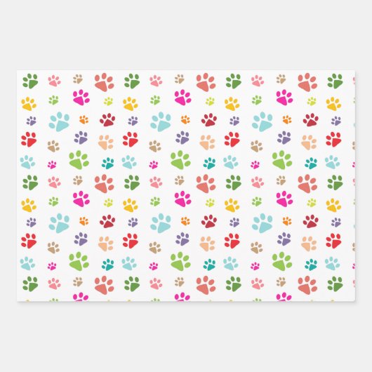 Enveloppes de papier de conception Empreintes de p (Devant 2)