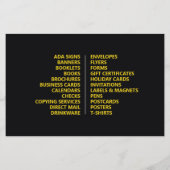 Envelopvorm Uniek Flyer (Achterkant)