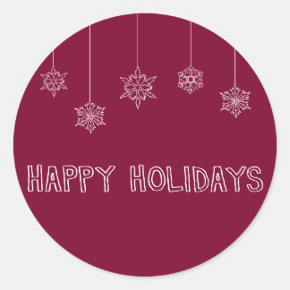 Envelopzegels Ronde Sticker