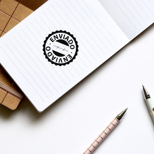 Enviado, Portugese rubberen stempel