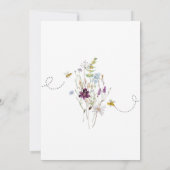 Envie D'Être Une Invitation De Douche Nuptiale (Dos)