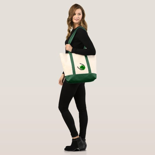 Enviro-Friendly Bag St. Patrick's Lucky Canvas tas (Voorkant (model))