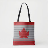 Enviro-vriendelijke Canadese Canvas tas Retro Mapl (Voorkant)