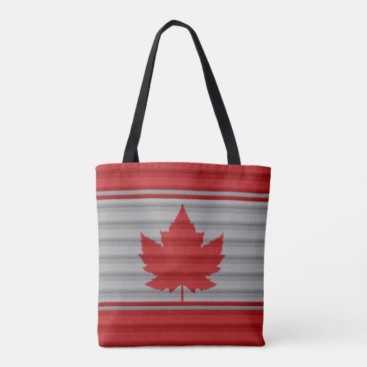 Enviro-vriendelijke Canadese Canvas tas Retro Mapl (Achterkant)
