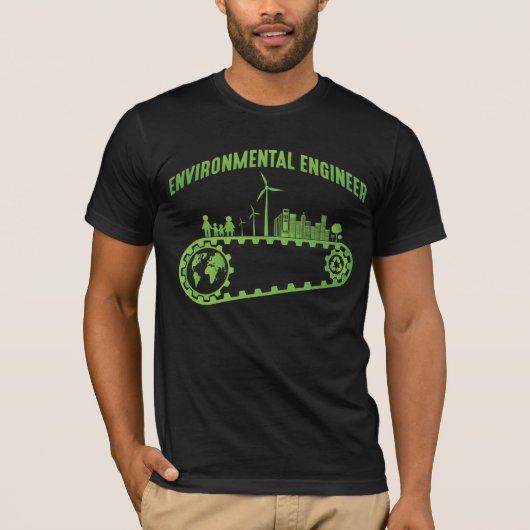 Environmental Engineer Environment Engineering T-shirt (Voorkant)