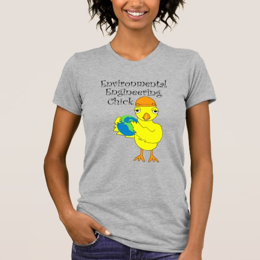 Environmental Engineering Chick T-shirt (Voorkant)