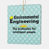 Environmental Engineering Genius Keramisch Ornament (Links)