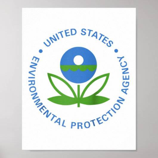 Environmental Protection Agency EPA Logo Environme Poster (Voorkant)