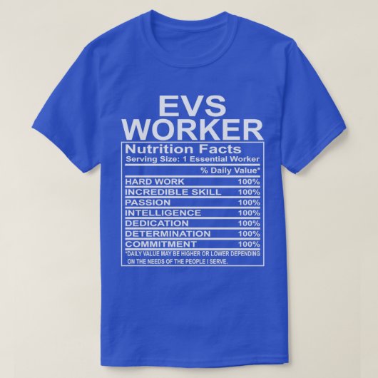 Environmental Services Worker Appreciation Funny T-shirt (Design voorkant)