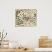 Environs Paris Poster (Keuken)