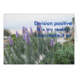 Envisagez la carte positive