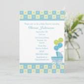 Envoi de bébés Invitations de douches pour bébés (Debout devant)