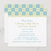 Envoi de bébés Invitations de douches pour bébés (Devant / Derrière)