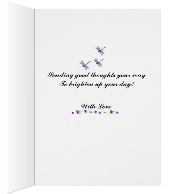 Envoi de bonnes pensées (Intérieur (Droit))