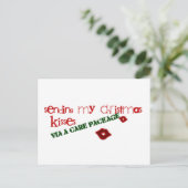 Envoi de cartes postales Kisses (Debout devant)