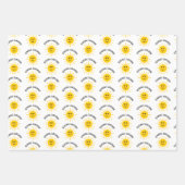 Envoi de feuilles de papier enveloppant de soleil (Devant)