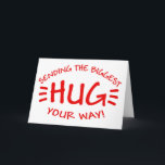 Envoi de la plus grande carte personnalisable de c<br><div class="desc">C'est une carte de bien-être mignonne qui devrait encourager quelqu'un. Vous pouvez écrire votre propre message à l'intérieur de la carte pour la personnaliser.</div>