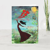 Envoi d'une carte de la Saint-Valentin avec des cœ (Devant)