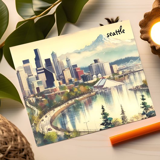 envoi massif de cartes postales à Seattle
