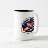 Envoie Elon à Mars Mug (Devant droit)