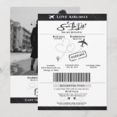 Envolez-vous avec amour : Carte d'embarquement, Sa (Devant / Derrière)