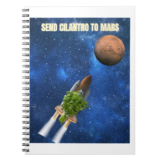Envoyer Cilantro au Carnet Mars (Devant)