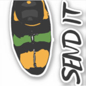 Envoyer & Dagger Outlaw Kayak Vinyl Sticker Pack (Devant)