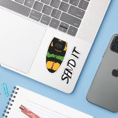 Envoyer & Dagger Outlaw Kayak Vinyl Sticker Pack (Ordinateur portable avec iPhone)