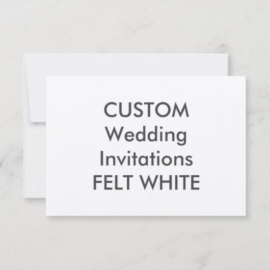 ENVOYER DES invitations de mariage de 5 po x 3,5 p (Devant)