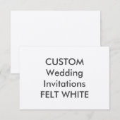 ENVOYER DES invitations de mariage de 5 po x 3,5 p (Devant / Derrière)
