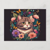 Envoyer des voeux enjoués avec une carte postale d (Devant)