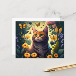 Envoyer des voeux enjoués avec une carte postale d