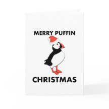 Envoyer Joyeux Puffin Cartes de Noël cette fête