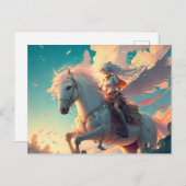 Envoyer un message magique avec des cartes postale (Devant / Derrière)