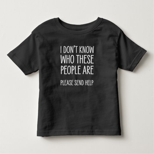 Envoyer un t-shirt drôle à l'aide (Devant)
