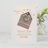 Envoyer une invitation d'amour (Debout devant)