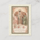Envoyer votre ange gardien à la carte Sainte de ma (Devant)